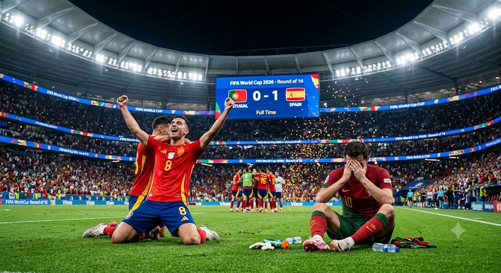 Iberian Heartbreak: Portugal Bows Out of World Cup 2026 After Tactical Masterclass by Spain